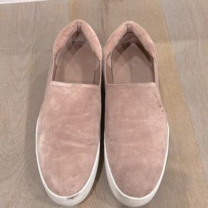 Vince suede flat sneakers